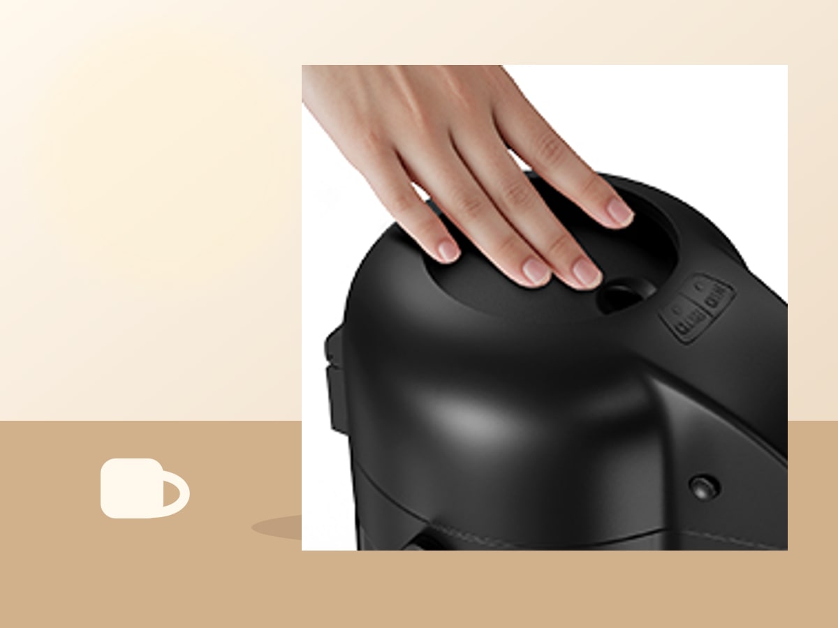 Close-up of the Gezoss Airpot pump-action top