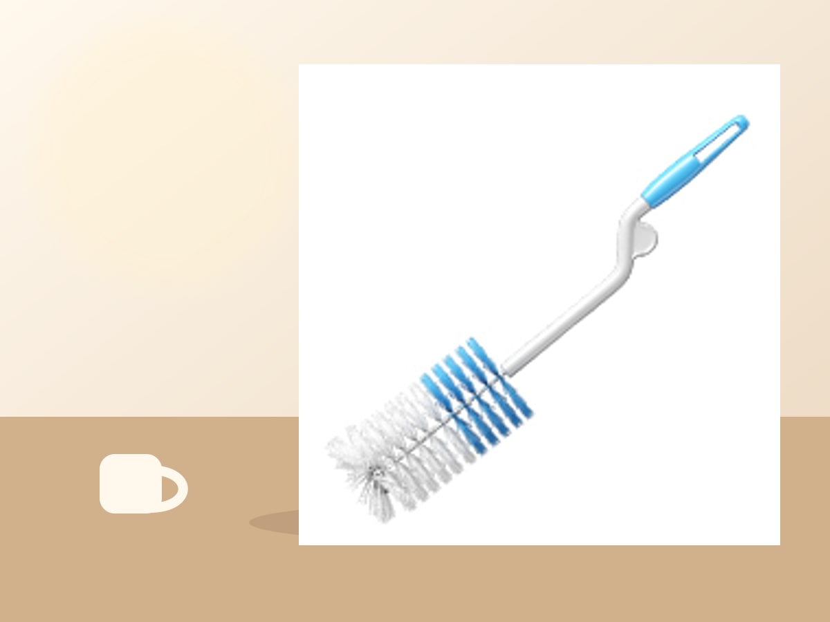 Gezoss Airpot cleaning brush and care setup